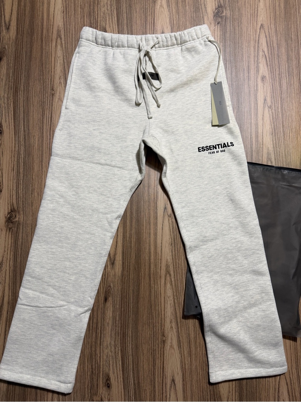 Essentials Men's Heather Light Gray Joggers
